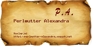 Perlmutter Alexandra névjegykártya